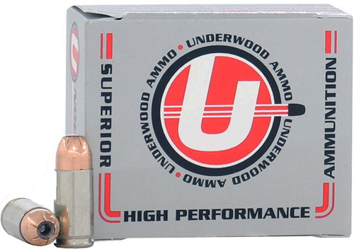 Underwood Ammo 332 Sporting +P Jacketed Hollow Point JHP 185 Grain .45 ACP/Auto