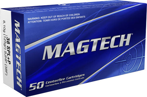 Magtech 38F Range/Training Semi Jacketed Hollow Point HP 125 Grain .38 Special