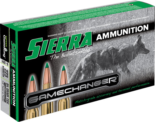 Sierra GameChanger .223 Remington 64 gr PolyTip ammo