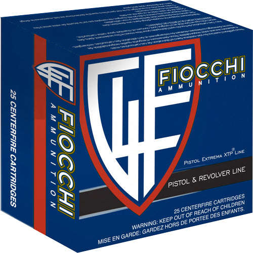 Fiocchi 40XTPB25 Hyperformance Hornady XTP Hollow Point HP 180 Grain .40 S&W