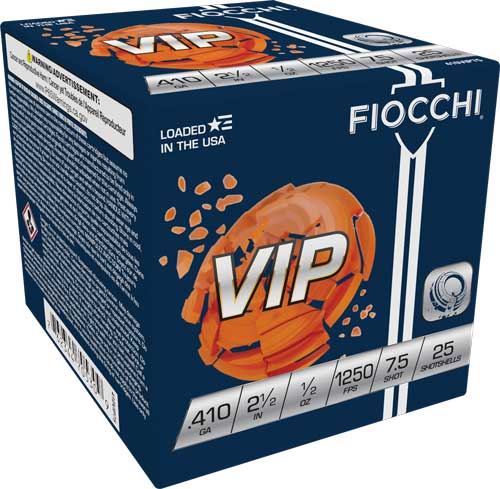 Fiocchi Exacta Target VIP .410 Bore 2.5 in / 2.5 in #7.5 1/2 oz