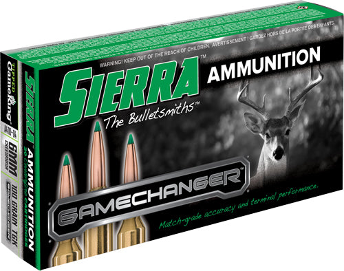 Sierra A411004 GameChanger Sierra Tipped GameKing  100 Grain 6mm Creedmoor