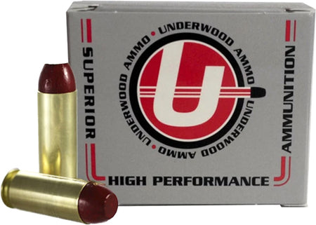 Underwood Ammo 439 Flat Nose Hi-Tek Coated Hard Cast  255 Grain .45 Winchester Mag