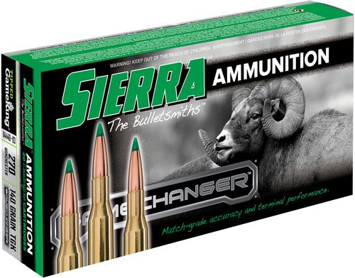 Sierra A444003 GameChanger Sierra Tipped GameKing  140 Grain .270 Winchester