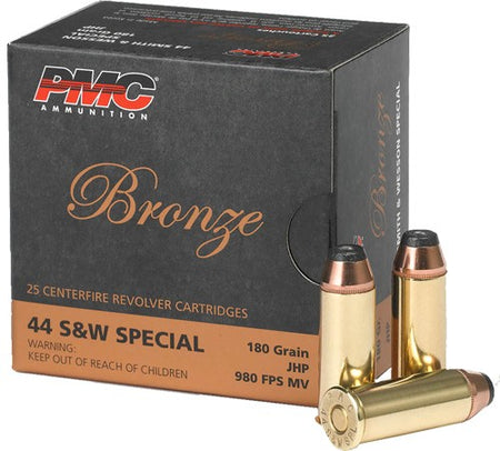 PMC Bronze .44 S&W Special 180 gr JHP ammo