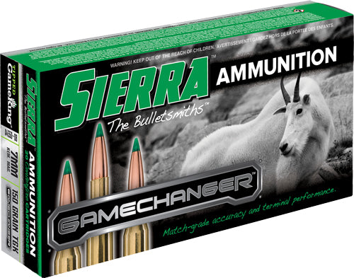 Sierra A455008 GameChanger Sierra Tipped GameKing  150 Grain 7mm Remington Mag