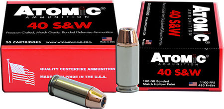 Atomic 456    180 Grain .40 S&W