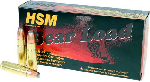 HSM HSM458SOCOM1N Bear Load Jacketed Flat Point  350 Grain .458 SOCOM