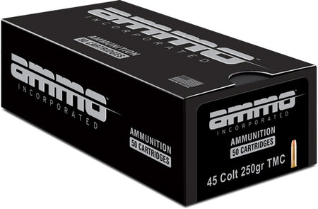AMMO INC SIGNATURE 250 GR TMC 45 COLT AMMUNITION, 50 ROUNDS
