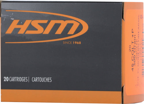 HSM  .45 Long Colt 300 gr JHP ammo