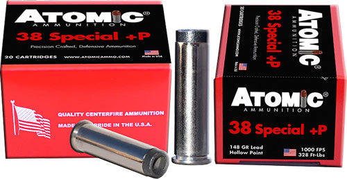 Atomic 462  +P Lead  148 Grain .38 Special