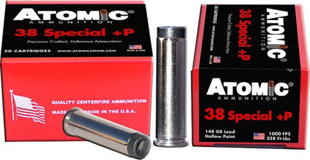 Atomic 462  +P Lead  148 Grain .38 Special