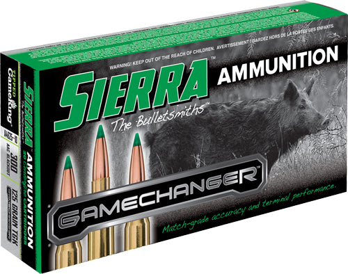 Sierra A462510 GameChanger Sierra Tipped GameKing  125 Grain .300 AAC Blackout