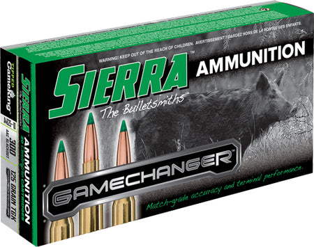 Sierra A462510 GameChanger Sierra Tipped GameKing  125 Grain .300 AAC Blackout