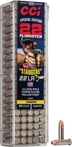 CCI Stangers .22 Long Rifle 32 gr JHP ammo