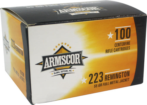 Armscor Precision .223 Remington 55 gr FMJ ammo