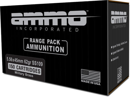 Ammo Inc Signature SS109 5.56x45mm NATO 62 gr FMJ ammo