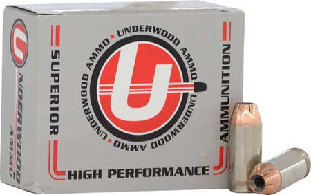 Underwood Ammo 625 Nosler Assured Stopping Power Jacketed Hollow Point JHP 200 Grain .460 Rowland