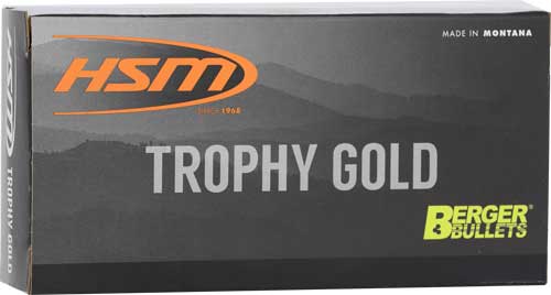 HSM 6ARC95VLD Trophy Gold Jacketed Hollow Point JHP 95 Grain 6mm ARC