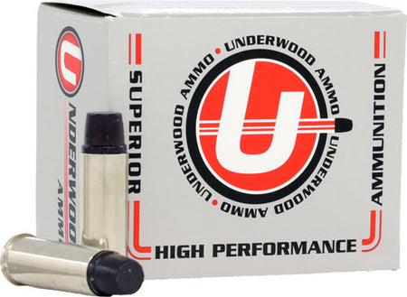 Underwood Ammo 722 Semi-Wadcutter Coated Soft Cast  255 Grain .44 Magnum