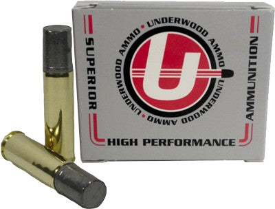 Underwood Ammo 741 Wide Flat Nose Black Cherry Coated Hard Cast  700 Grain .500 S&W Mag