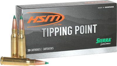 HSM HSM7mmMAG26N Tipping Point Sierra GameChanger  165 Grain 7mm Remington Mag