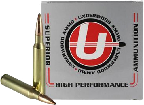 Underwood Ammo 856 Custom Competition Hollowpoint Boat Tail Match  300 Grain .338 Lapua Magnum
