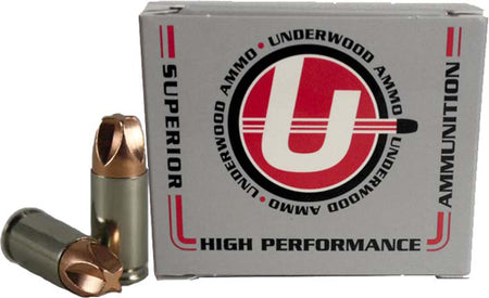 Underwood Ammo 864 Xtreme Defender +P COPPER SOLID Monolithic CS 68 Grain 9mm Luger/Parabellum