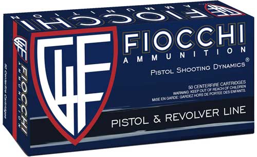 Fiocchi 9APBHP Defense Dynamics Jacketed Hollow Point JHP 124 Grain 9mm Luger/Parabellum