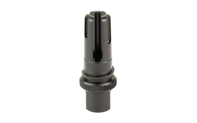 Advanced Armament Corp Blackout Flash Hider, 7.62 NATO, 5/8x24, Fits 51T Mount for 13.7"/13.9" Barrels, SCARmor Black 65034