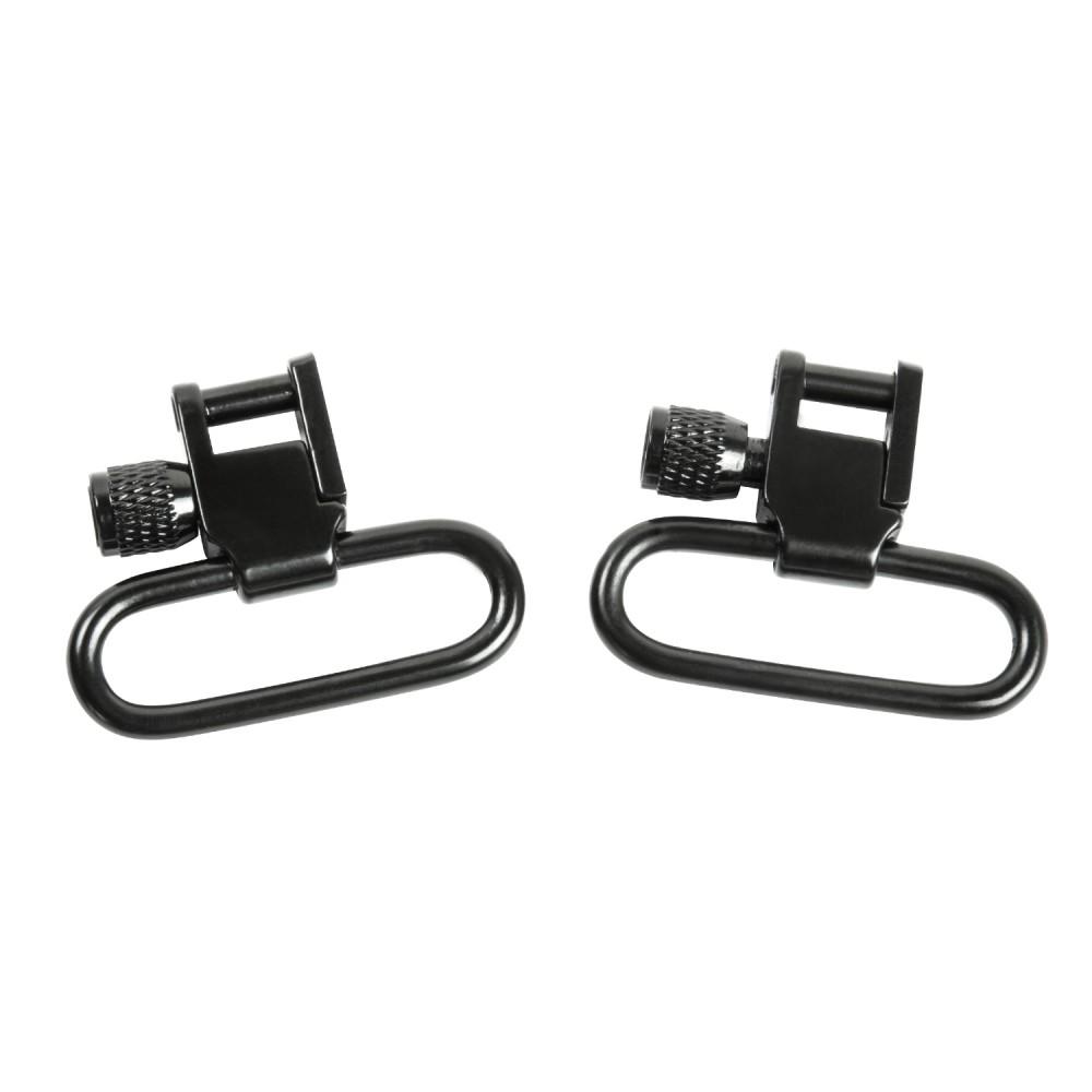 NcStar Lockable Sling Swivels 1" Black 2-Pack