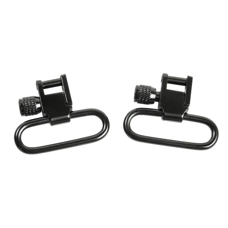 NcStar Lockable Sling Swivels 1" Black 2-Pack