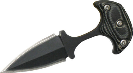 ABKT Elite Neck Knife 1.25" Blade with Sheath and Neck Chain
