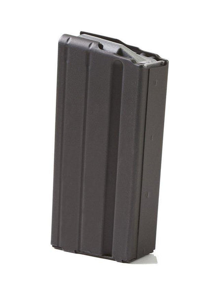 ASC AR Family Rifle Magazine Grey Follower 6.8 SPC Black Stainless Steel 15-Round