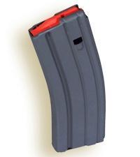 ASC AR Family .223 Remington Grey Aluminum Rifle Magazine Orange Follower 30-Round
