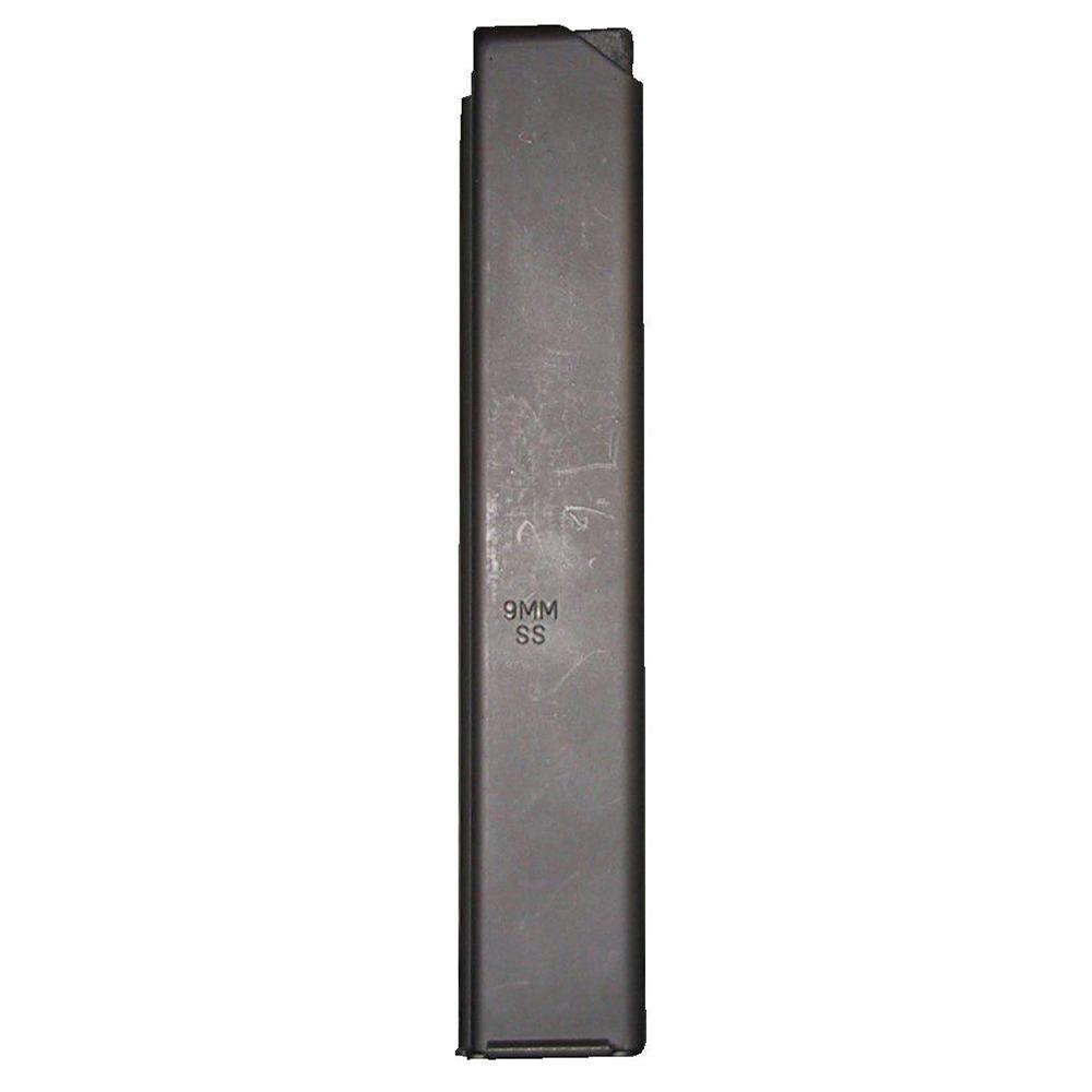 ASC AR Family 9mm Black Stainless Steel Rifle Magazine Orange Follower 32-Round