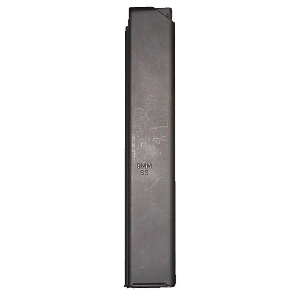 ASC AR Family 9mm Black Stainless Steel Rifle Magazine Orange Follower 32-Round