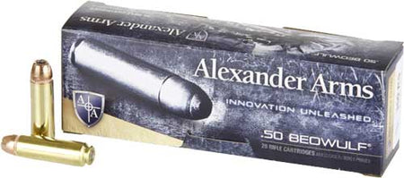 Alexander Arms AB350XTPBOX XTP Hornady XTP Hollow Point HP 350 Grain .50 Beowulf