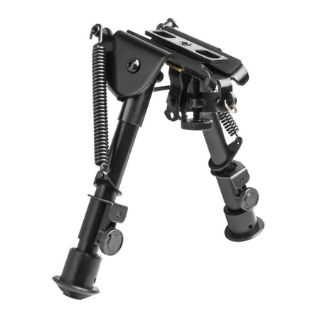 Precision Grade Compact Bipod 5.5"-8.0" with 3 Adapters