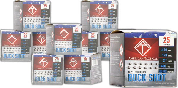 ATI 12 pellets .410 Bore 2.5 in / 2.5 in BBB 1/3 oz