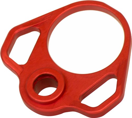 Odin Works Ambi Sling QD End Plate Red for AR-15 Pistol Buffer Tubes