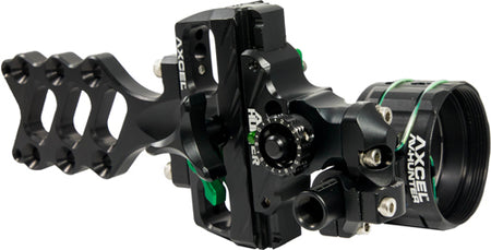 Axcel Accu-Hunter Single Pin Green .019 Bow Sight with Scope