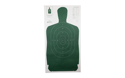 Action Target B-27S Standard Full-Size Green Silhouette Target, 24"x45", 100 Per Box B-27SGREEN-100
