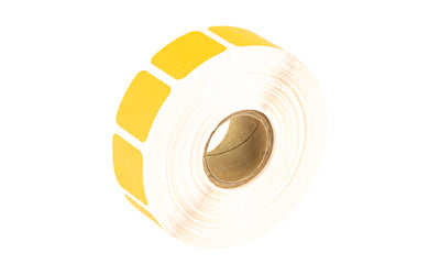 Action Target Square Target Pasters, Orange, 7/8", Self-Adhesive Bullet Hole Repair, Roll of 1000 PAST-OR