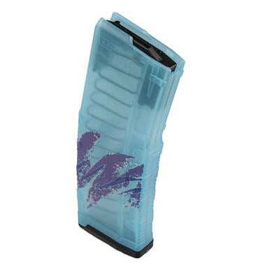 Amend2 AR-15 Mod-C Teal Jazz Printed Rifle Magazine 5.56mm/.223 Rem 30-Round