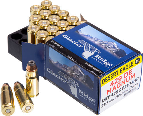 Magnum Research DEP429DE210JHP Desert Eagle Jacketed Hollow Point JHP 210 Grain .429 DE