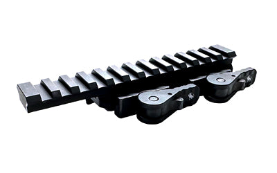 American Defense Mfg. AD-1700-XLR-TL QD Extended Riser Mount, Titanium Lever, Picatinny, Black Anodized