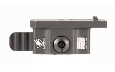 American Defense Mfg. AD-AEMS QD Optic Mount, Lower 1/3 Co-Witness Height, Black Anodized, Fits Holosun AEMS AD-AEMS-11-STD