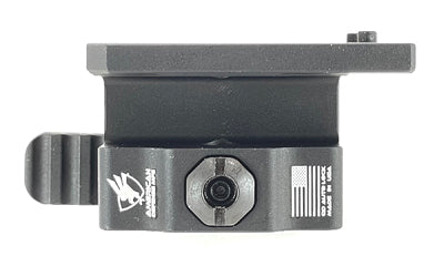 American Defense Mfg. AD-AEMS QD Optic Mount, 1.93" Height, Black Anodized, Fits Holosun AEMS AD-AEMS-H-STD