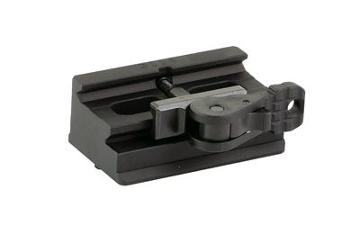 American Defense Mfg. ARCA to Picatinny Mount for Tripod Heads, Anodized Black AD-ARCA-TP-TAC